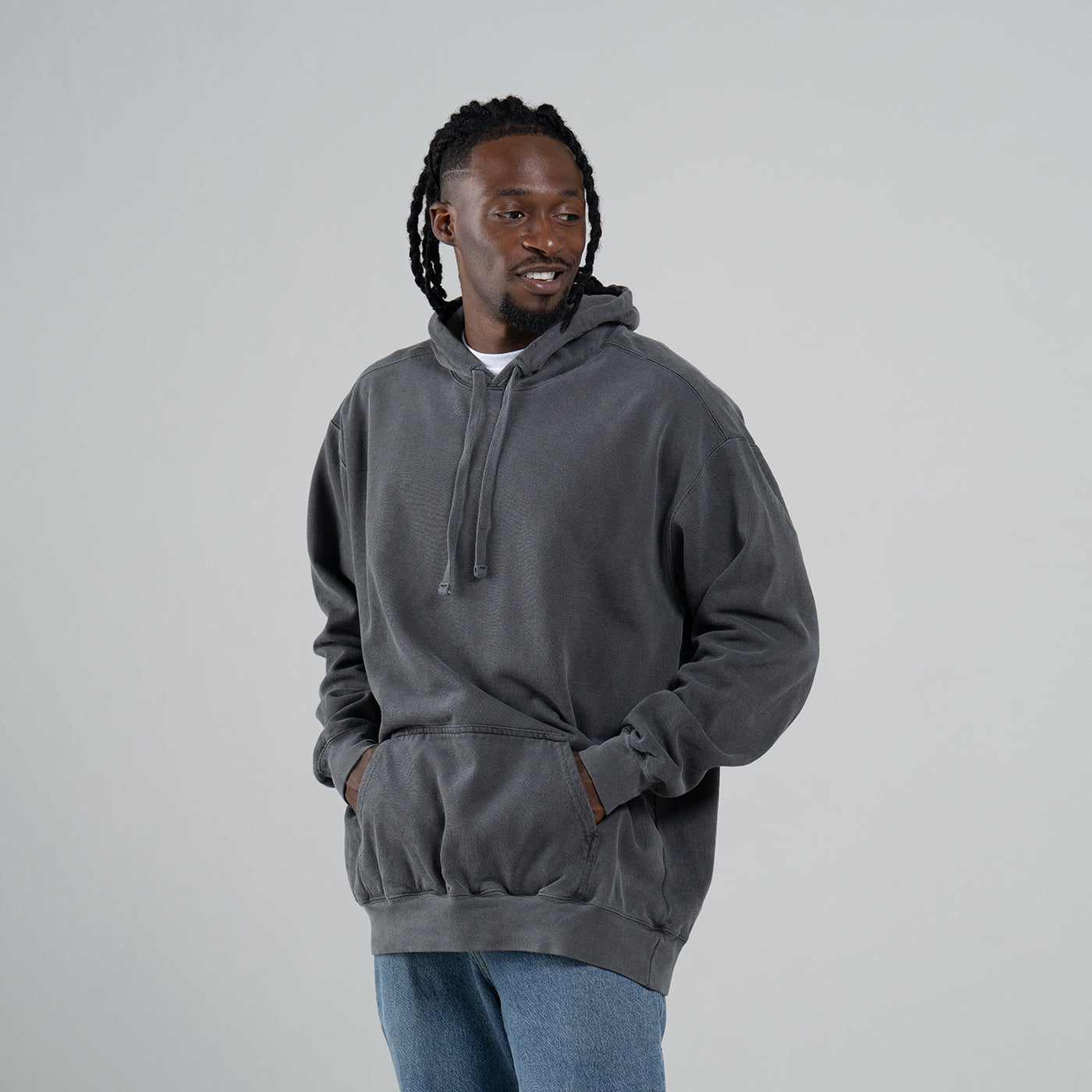 Hoodie Comfort Gris oscuro