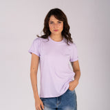 Camiseta Clásica Primavera Lila