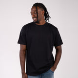 Camiseta Regular Tropical Negro