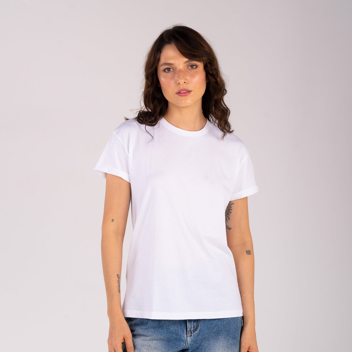 Camiseta Clásica Primavera Blanco