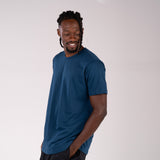 Camiseta Clásica Bahía Azul Marino