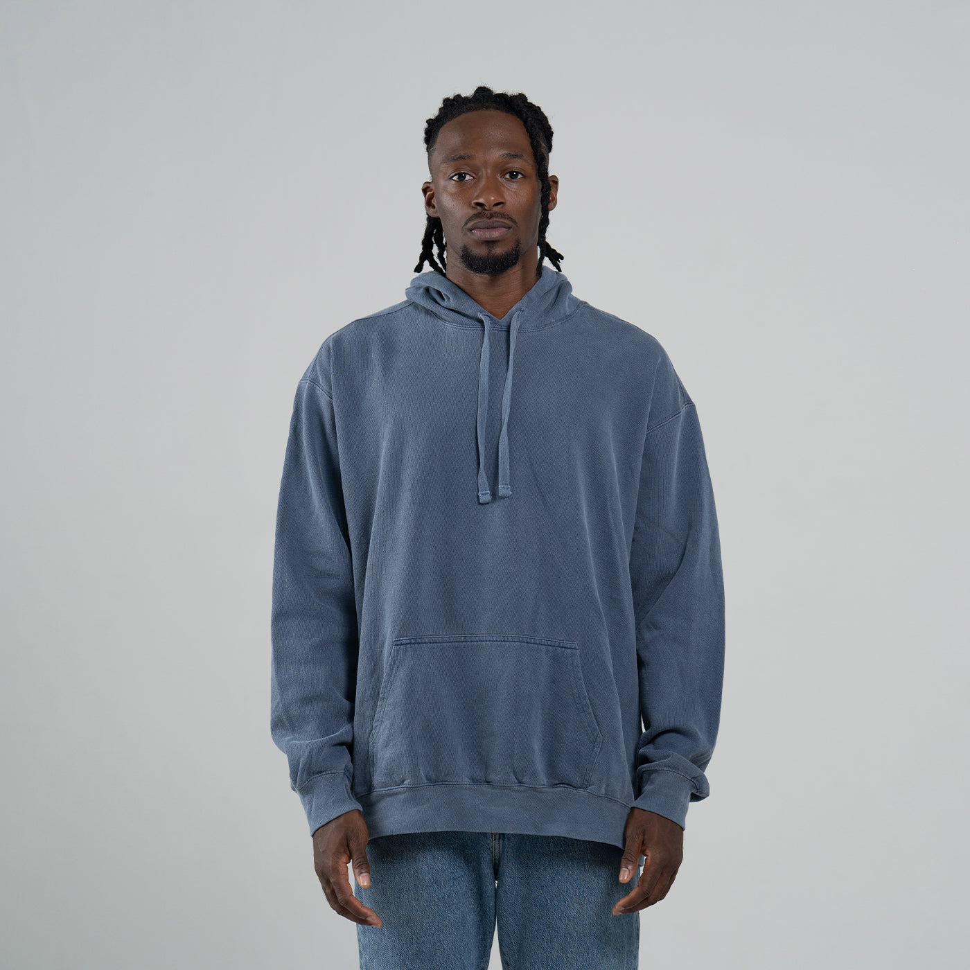 Hoodie Comfort Azul denim