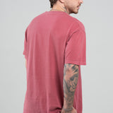 Camiseta Comfort rojo carmesí