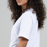 Camiseta Básica Blanca Adulto Mujer