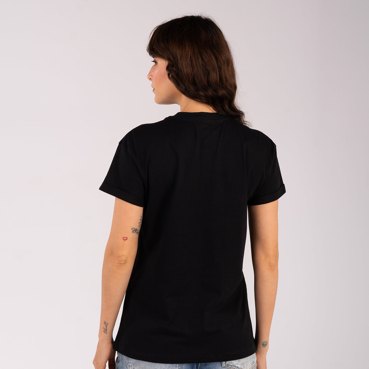 Camiseta Clásica Primavera Negro