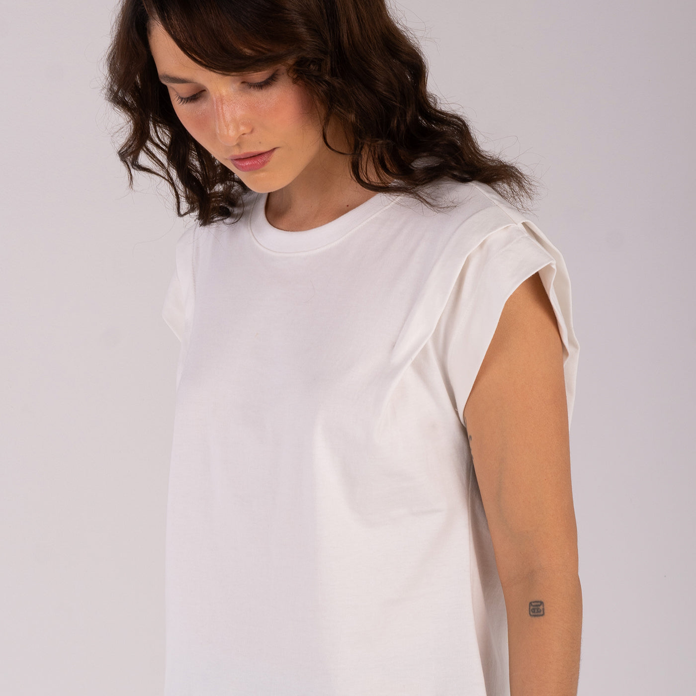 Camiseta Rizada Off White