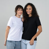 Camiseta Básica Blanca Adulto Mujer