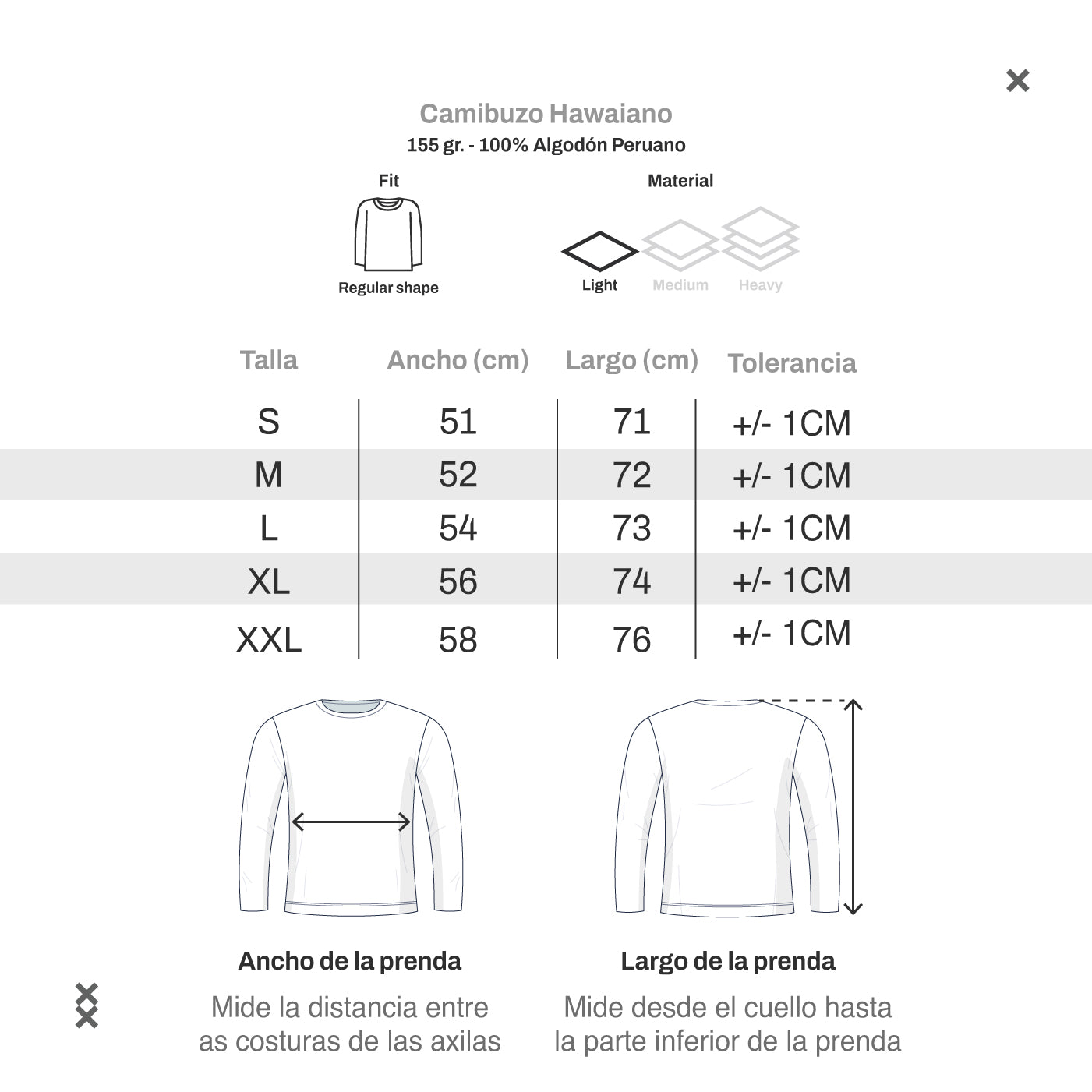 Camibuzo Hawaiano Off White