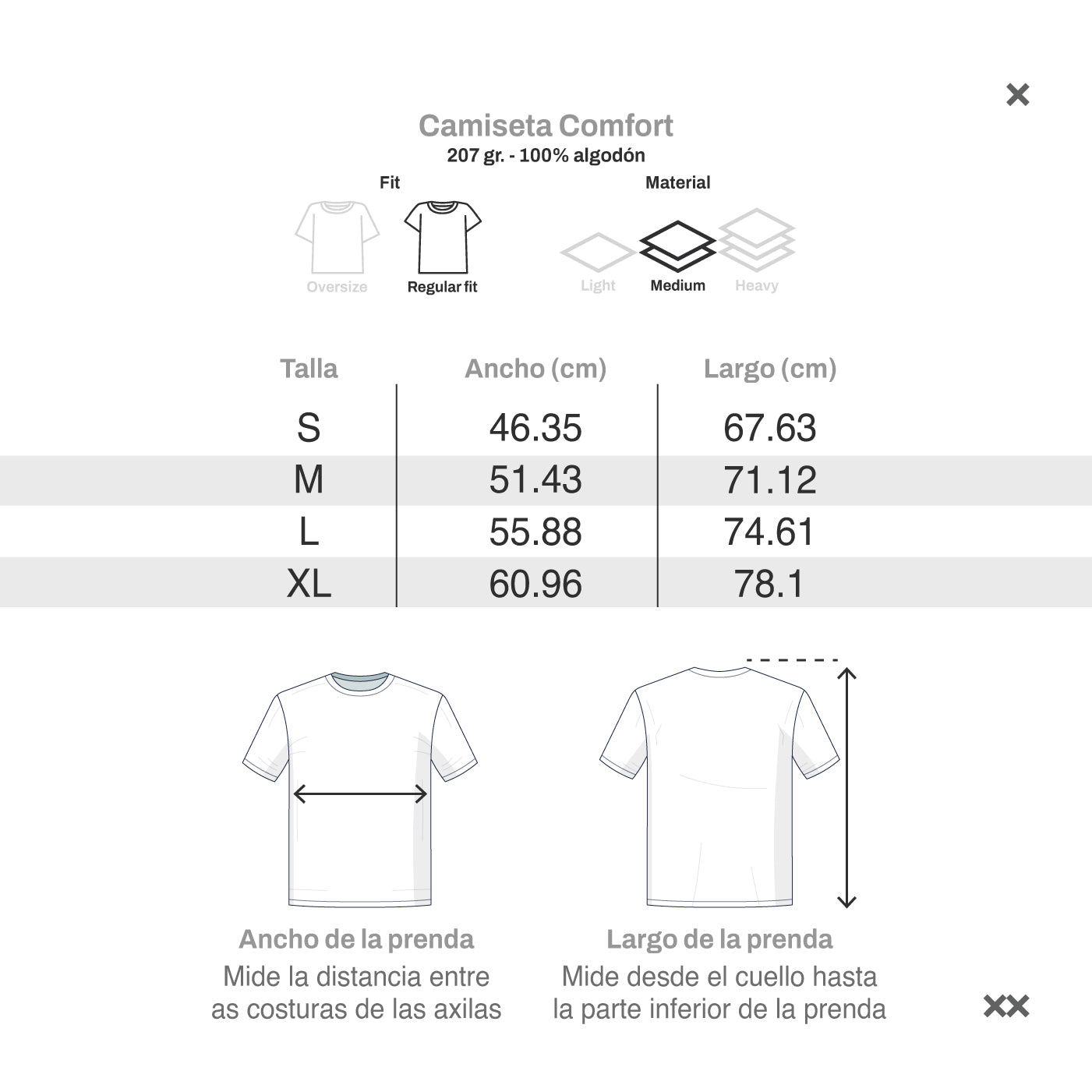 Camiseta Comfort Mostaza