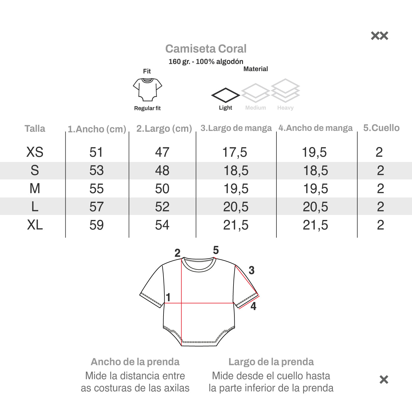 Camiseta Coral Natural