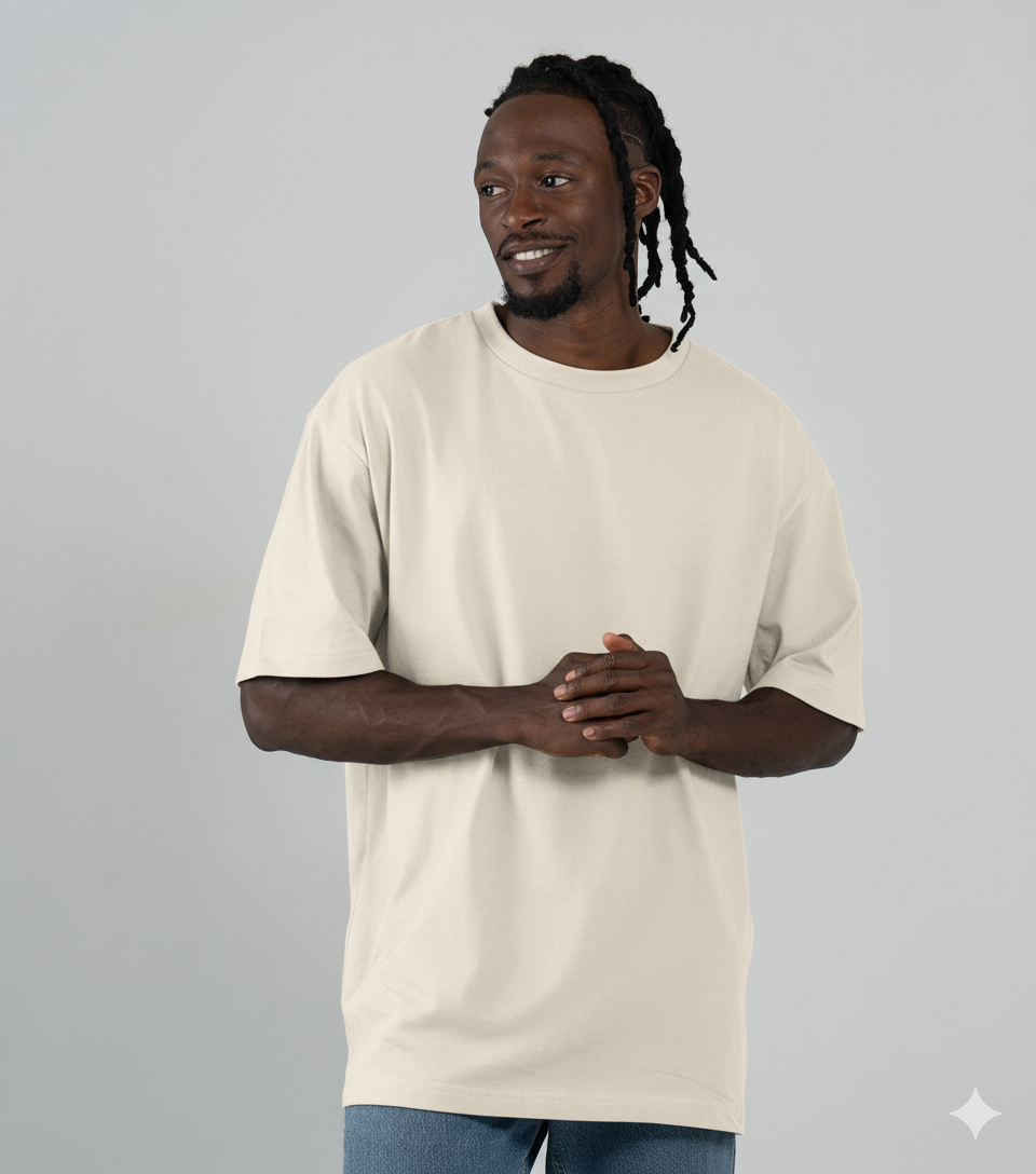 Camiseta Oversize Natural